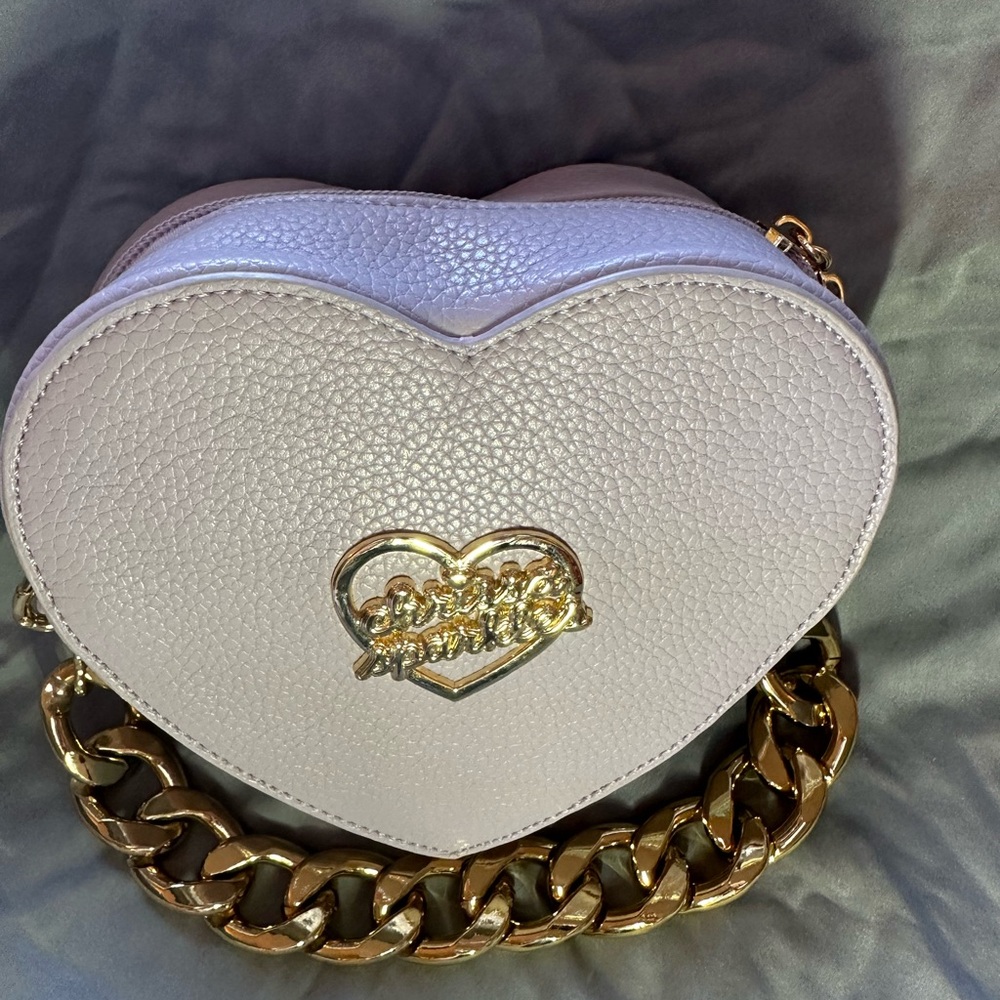 Chrissa Sparkles Micro Heart Purse